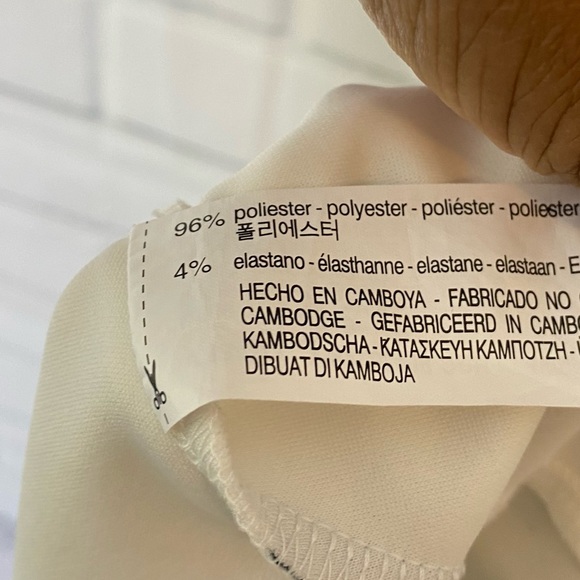 Zara Asymmetrical Polka Dot Sleeveless dress size medium - Picture 5 of 5